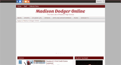 Desktop Screenshot of madisondodgeronline.com