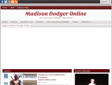 Tablet Screenshot of madisondodgeronline.com